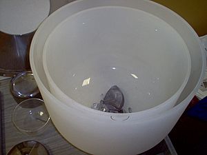 Czochralski method crucibles