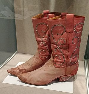 Dale Evans pink sparkly cowboy boots
