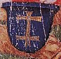 Double Cross of the Jagiellonian dynasty from the coat of arms of John I Albert