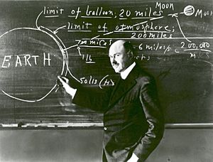 Dr. Robert Goddard at Clark University (4479013489)