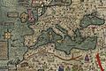 El mar Mediterráneo en el Atlas catalán de Cresques Abraham