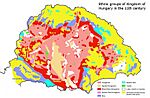 Ethnic map of 11th century