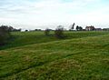 Field with earthworks, Wychnor - geograph.org.uk - 1584579