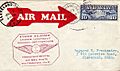 First Transcontinental US Air Mail under Contract 1927