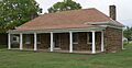 Fort Harker NE officer quarters from SE 1