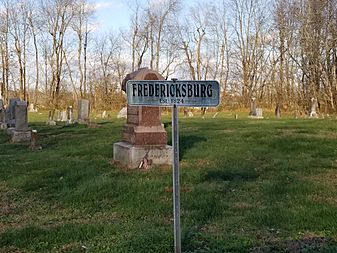 Fredericksburg Indiana Cemetery