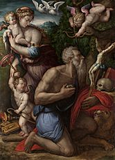 Giorgio Vasari - Temptations of St Jerome - WGA24282