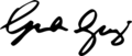 Greta Gerwig signature