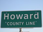 Howard County, TX, line marker IMG 1814