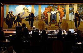 Interior of Old King Cole Bar - St. Regis Hotel - Midtown - Manhattan - New York City - USA (24737072610)