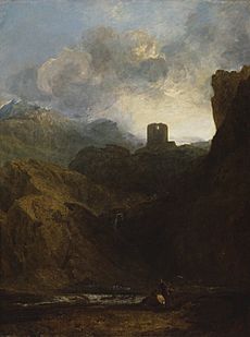 J.M.W. Turner Dolbadern Castle, 1800