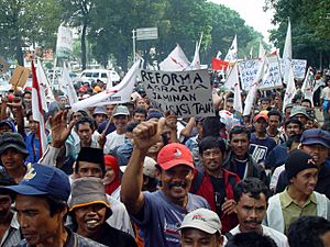 Jakarta farmers protest23