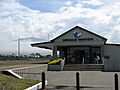 Kaikoura - bývalé nádraží, nyní centrum výletů za velrybami - panoramio