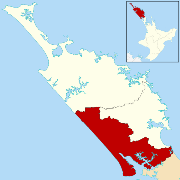 Kaipara District map 2023