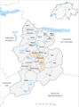 Karte Gemeinde Schwanden 2007
