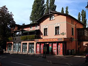 Klaus Kinski's birthplace in Sopot, Poland