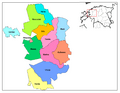 Laane municipalities
