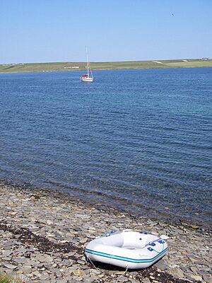 Linga Sound from Linga - geograph.org.uk - 253367