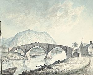 Llandreinio Bridge and Rodney's Pillar, 1794