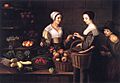 Louise Moillon - Market Scene with a Pick-pocket - WGA16072
