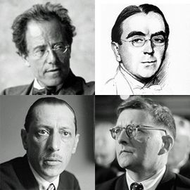 Mahler-Ireland-Stravinsky-Shostakovich