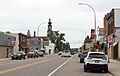 Main Street at 6th Street looking north-Browerville, Minnesota