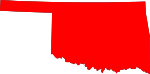 State map highlighting Oklahoma County