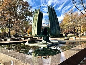 Marshall University Memorial Fountain 2020