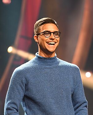 Melodifestivalen 2019, deltävling 1, Scandinavium, Göteborg, Eric Saade, 3 (cropped).jpg