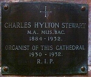 Memorial to Charles Hylton Stewart in Chester Cathedral