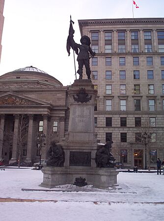 Monument à Maisonneuve