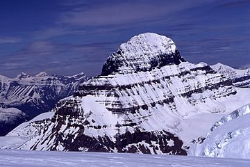 Mt. Alberta from Northern edge of Columbia Icefield.jpg