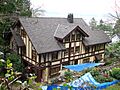 Natt Christena McDougall House rear - Portland Oregon