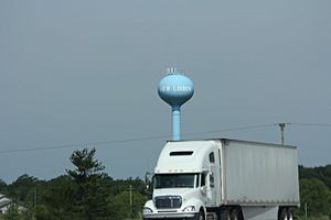 New Lisbon WI Water Tower