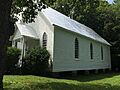 North elevation St. James Episcopal Church Cumberland Furnace TN