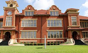 Old Main Building at Blinn College, Brenham, TX IMG 9221
