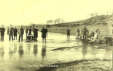 On the ice Lenzie