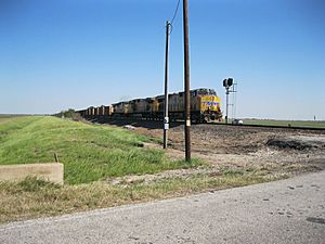 Orchard TX Freight Train