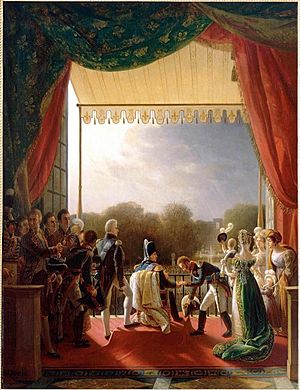 Painting, Louis XVIII and the French Royal Family, Louis Ducis