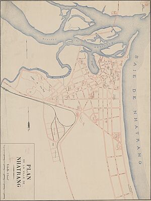 Plan de la ville de Nhatrang