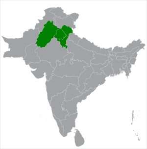 Punjab region in Indian subcontinent