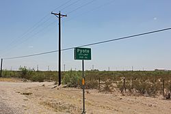 Pyote, Texas Facts for Kids