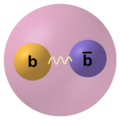 Quark structure bottomonium