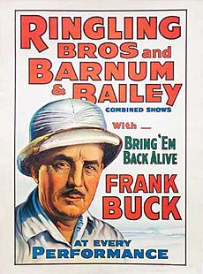 Ringling Bros. and Barnum & Bailey Circus 1938 poster