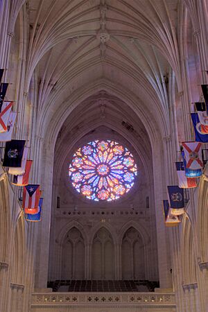 Rose Window Washington National Cathedral