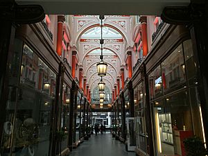 Royal Arcade interior London