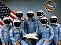 STS-61C gag crew photo