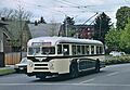 Seattle 1940 Brill trolleybus 798 in 1990