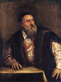 Self-portrait of Titian