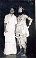 Shri.Chittani Ramachandra hegde with bhagwat-shri.Kaling navuda